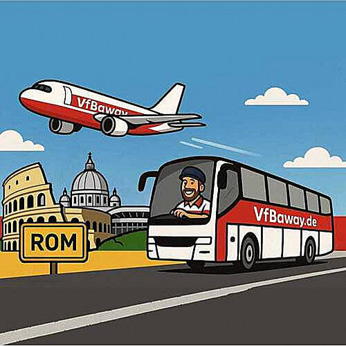 AS Rom - VfB Stuttgart - Tagesflieger